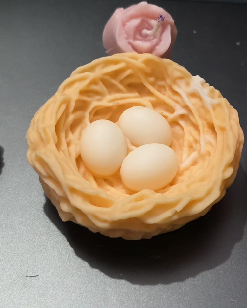 Nest Candle – Bird Nest & Eggs Decorative Candle