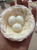 Nest Candle – Bird Nest & Eggs Decorative Candle