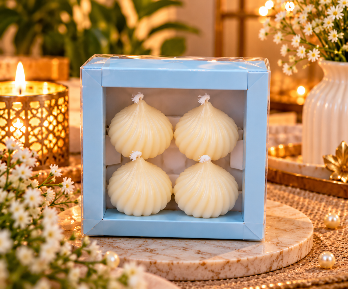 Modak Decorative Candles (Set of 4)