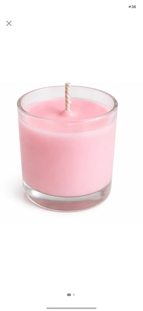 Glass Jar Candle – Minimalist Decorative Candle